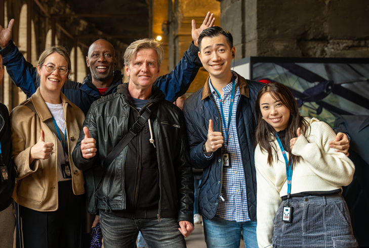 Colosseum underground and arena floor,