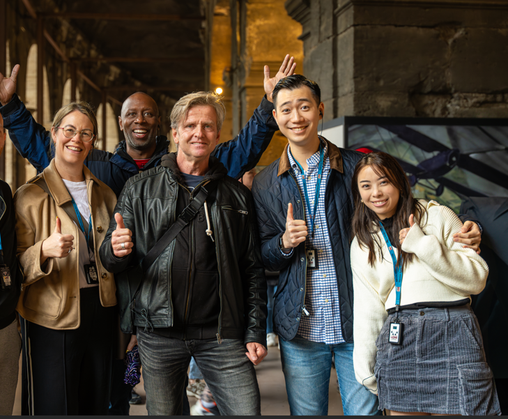 Colosseum underground and arena floor,