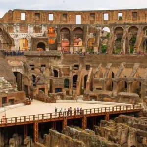 Colosseum Underground Tour With Arena Floor: Vip Experience