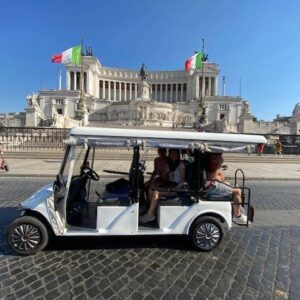 City Golf Cart Tour at Night With Free Pickup
