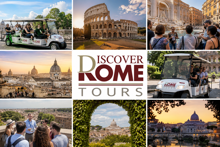 Rome Golf Cart Tour through the historic centre with local guide